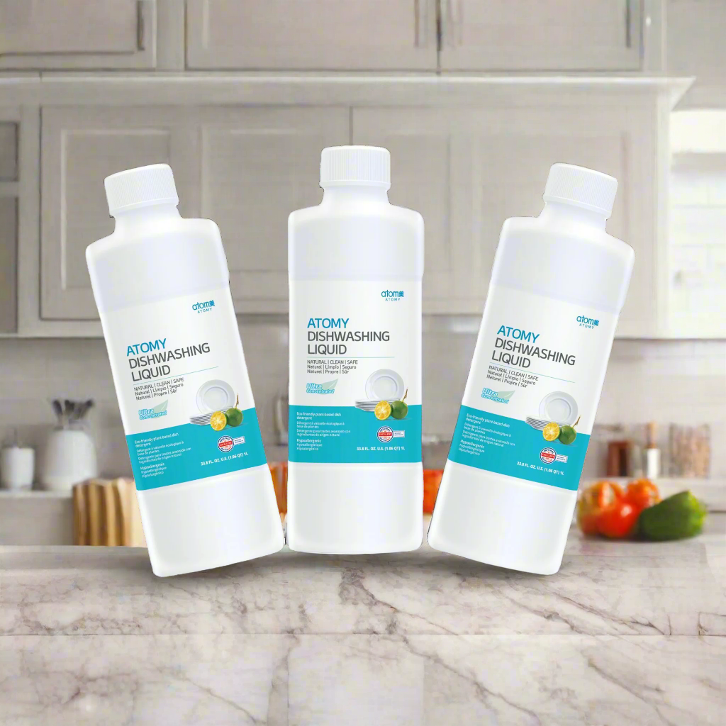 JUEGO DE DETERGENTE LÍQUIDO PARA LAVAVAJILLAS
