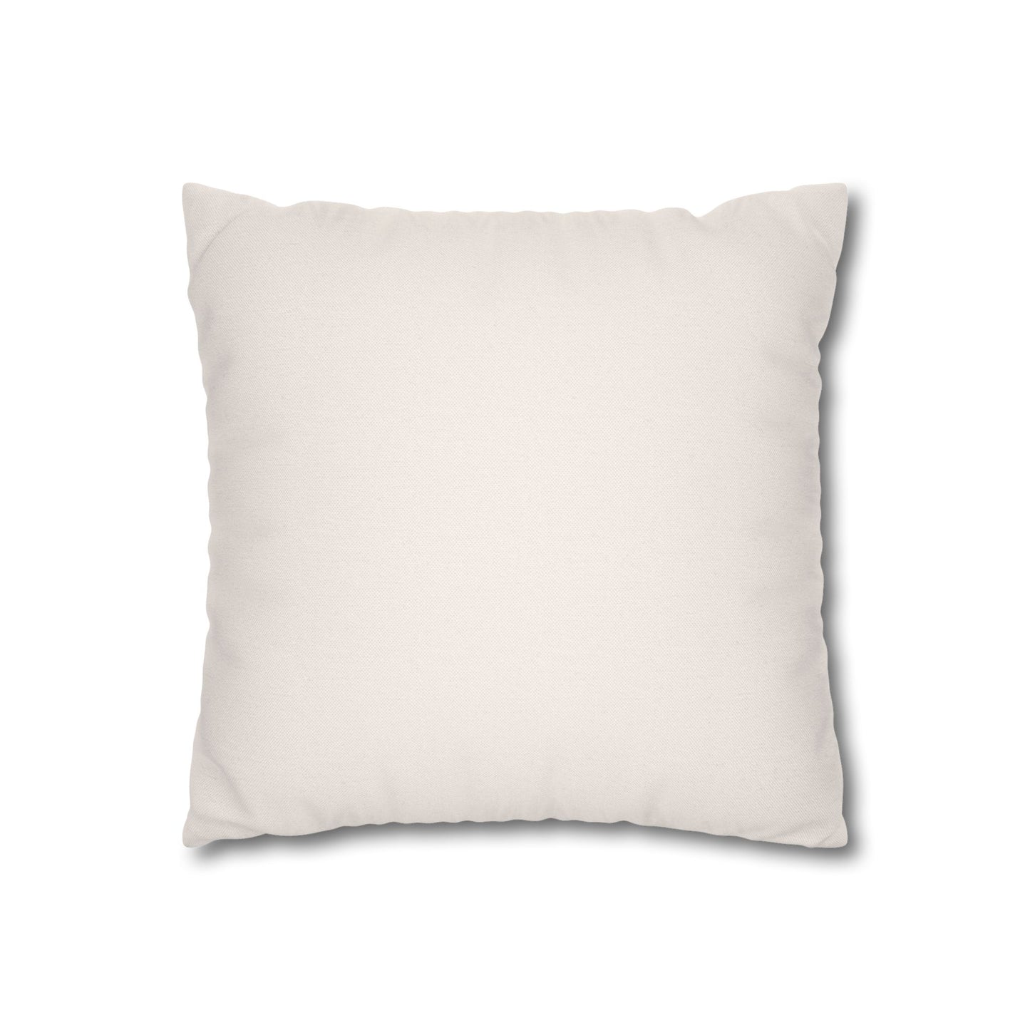 Spun Polyester Square Pillowcase