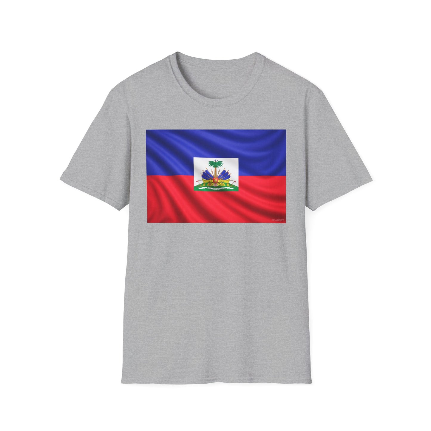 Floating Haitian Flag T-Shirt