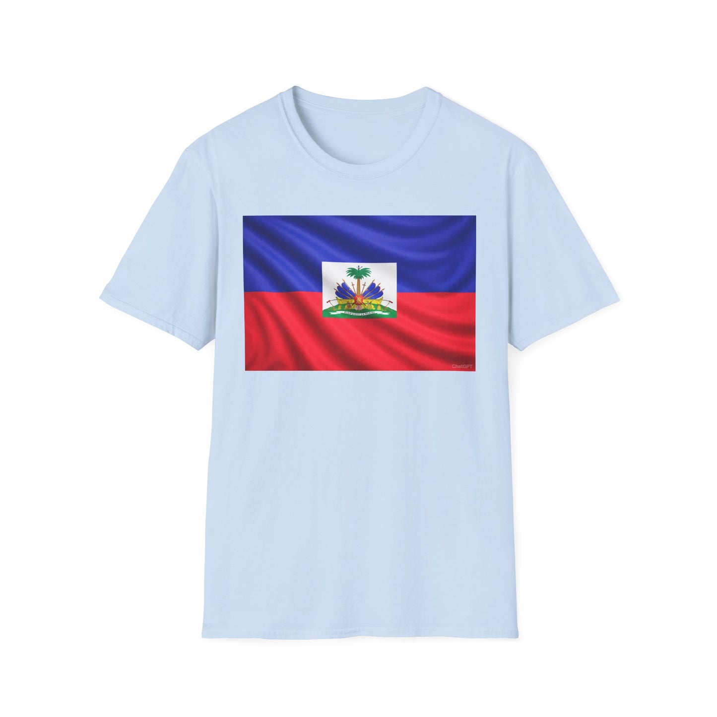 Floating Haitian Flag T-Shirt