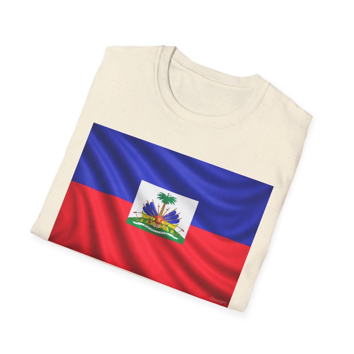 Floating Haitian Flag T-Shirt