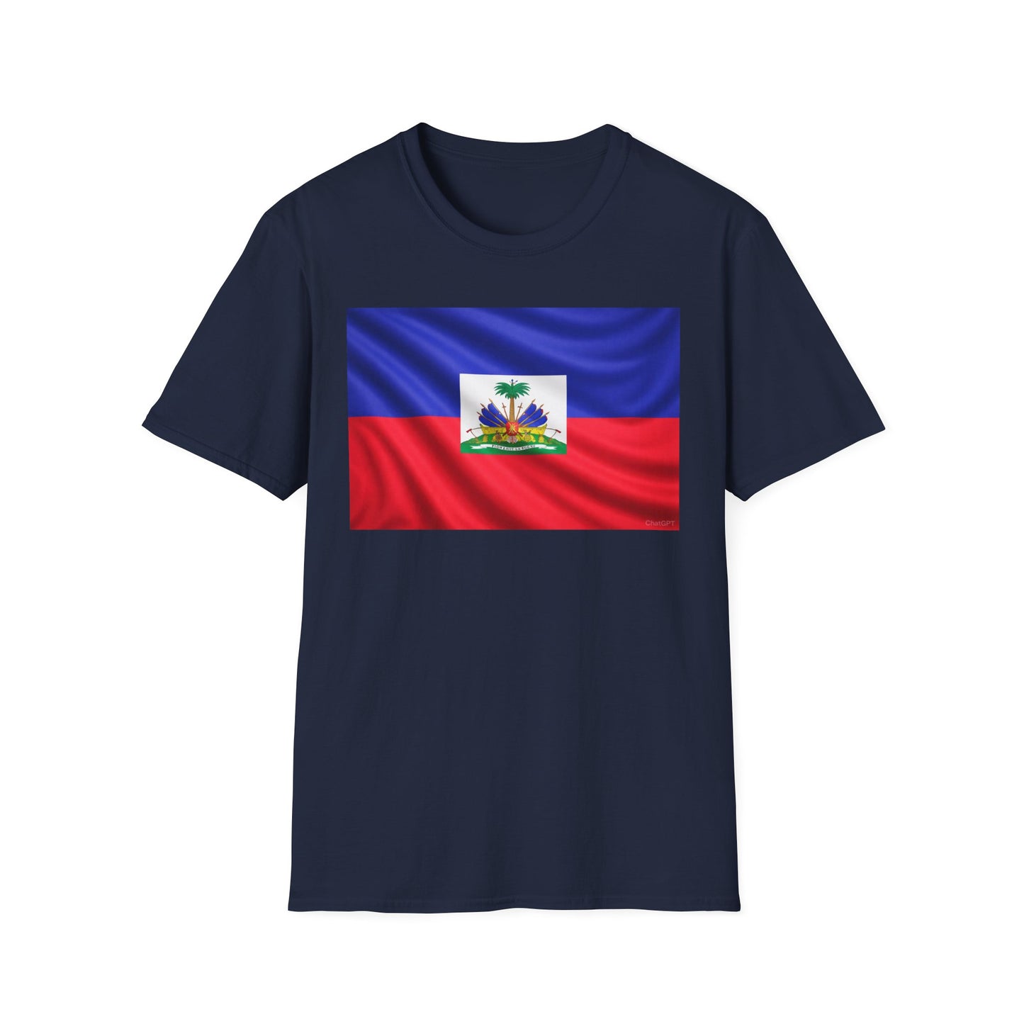 Floating Haitian Flag T-Shirt