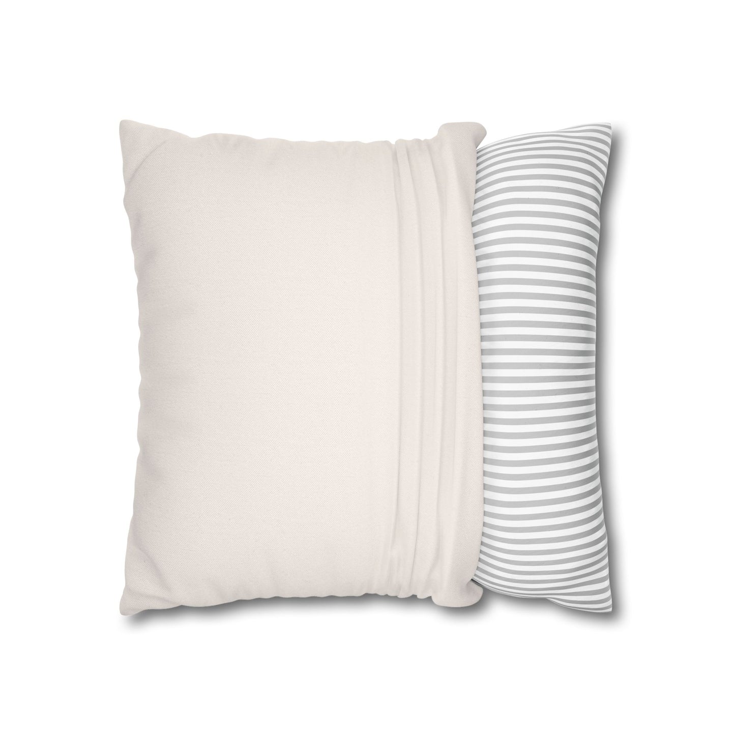 Spun Polyester Square Pillowcase