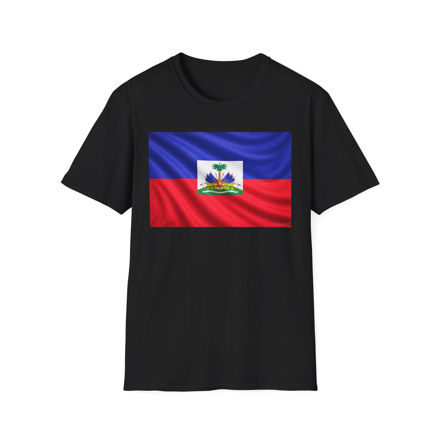 Floating Haitian Flag T-Shirt