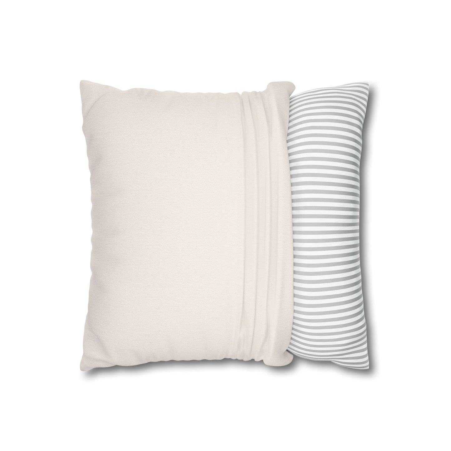 Spun Polyester Square Pillowcase