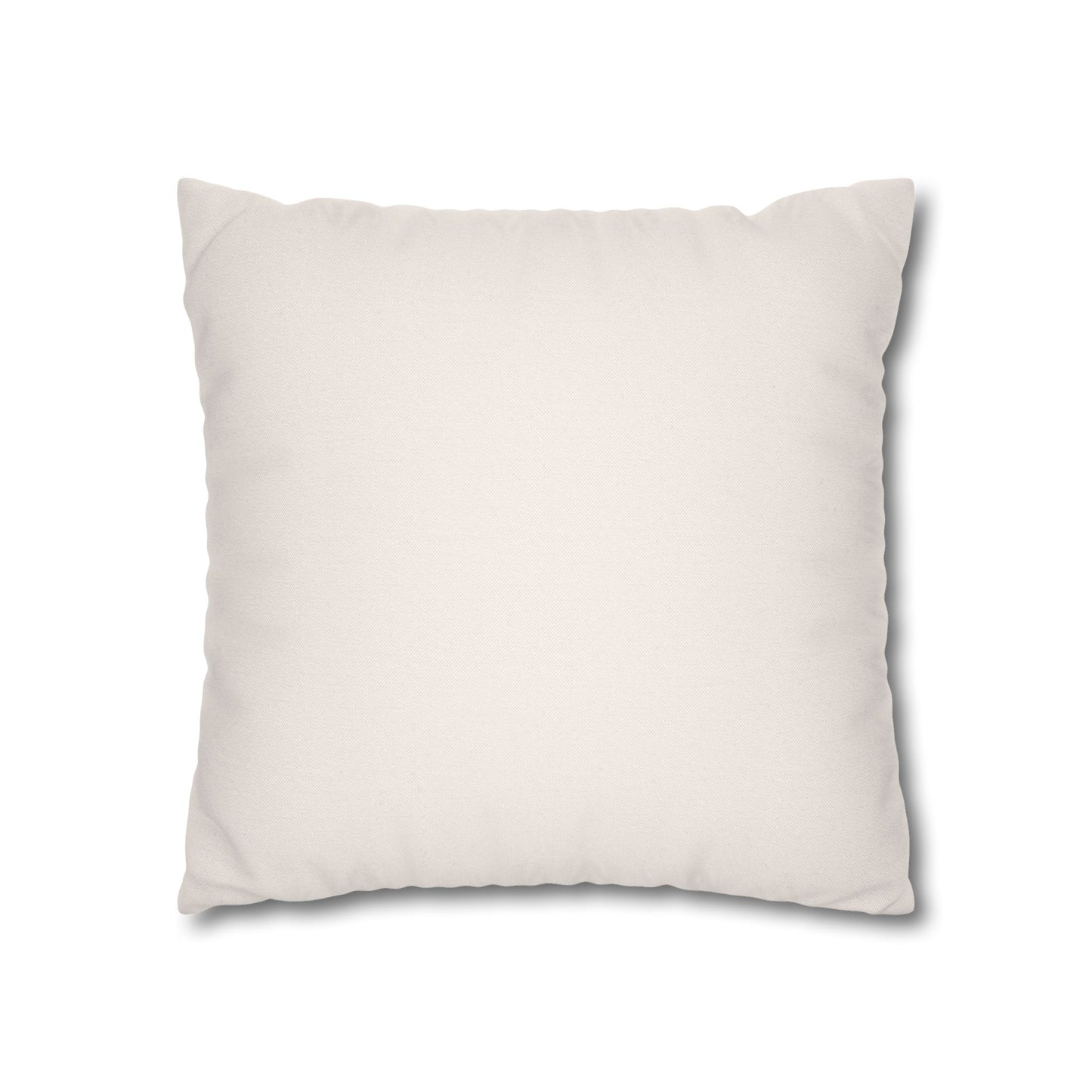 Spun Polyester Square Pillowcase