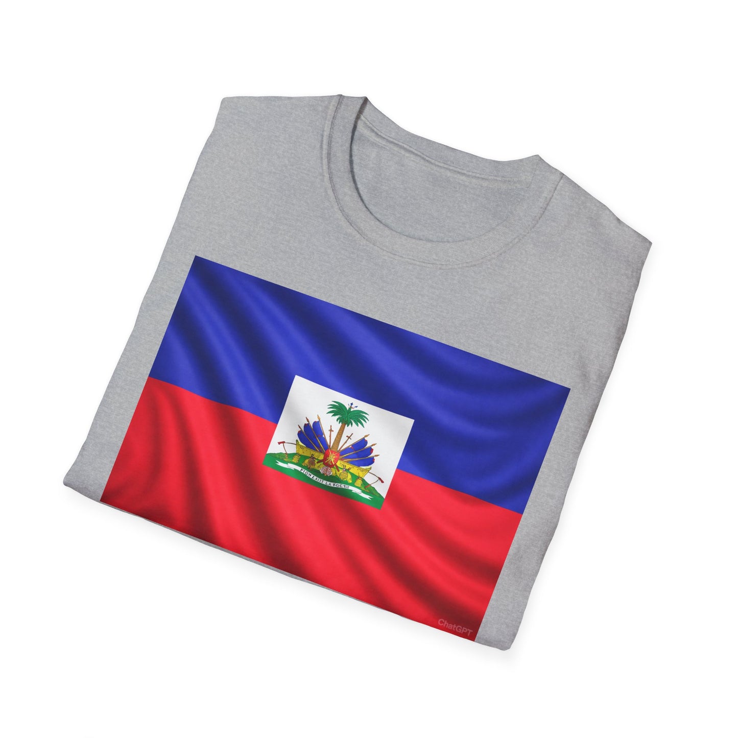 Floating Haitian Flag T-Shirt