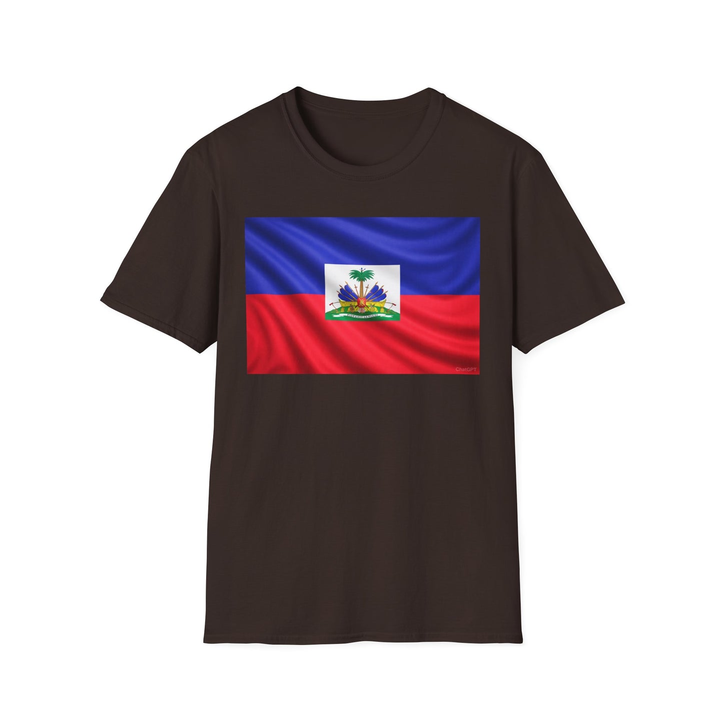 Floating Haitian Flag T-Shirt