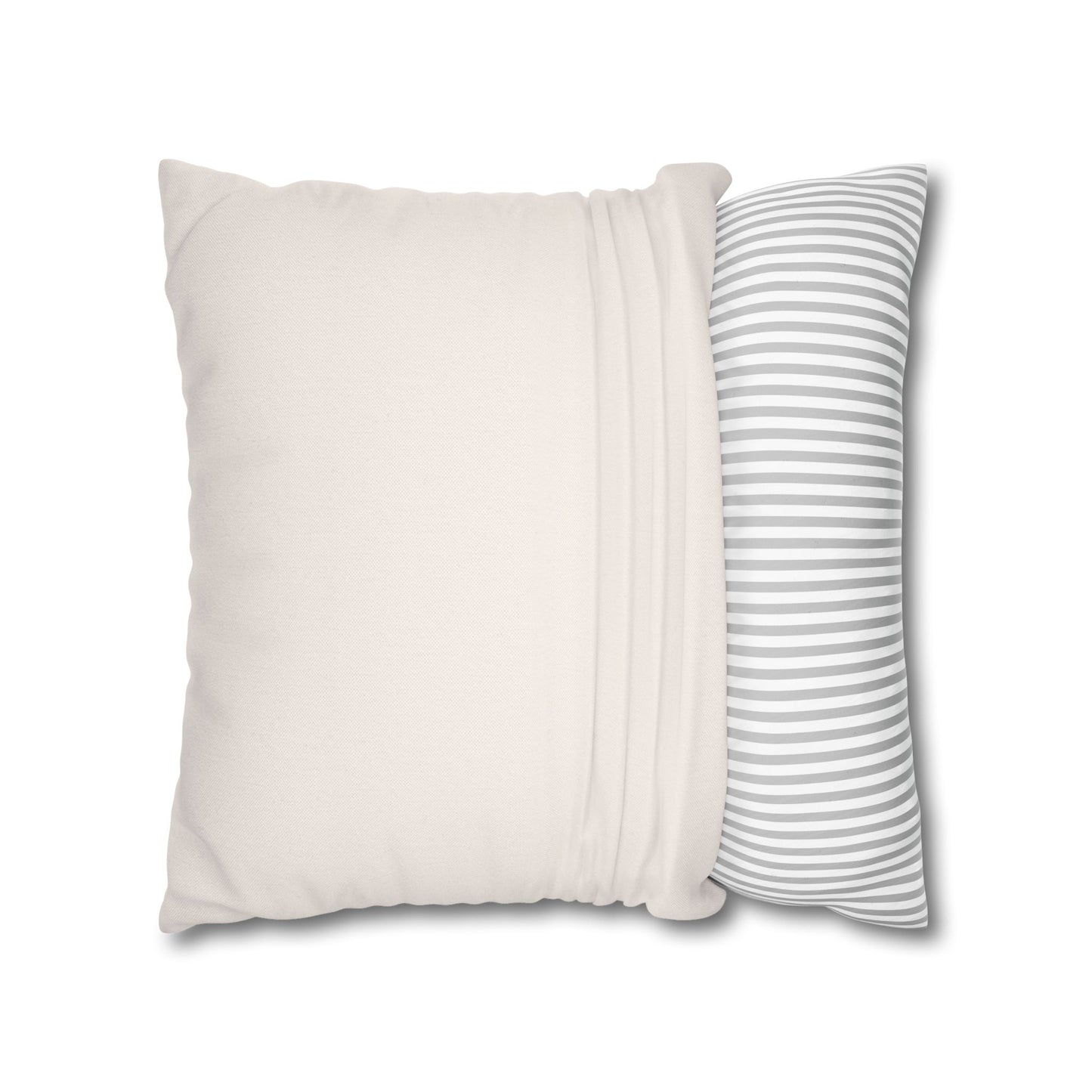 Spun Polyester Square Pillowcase