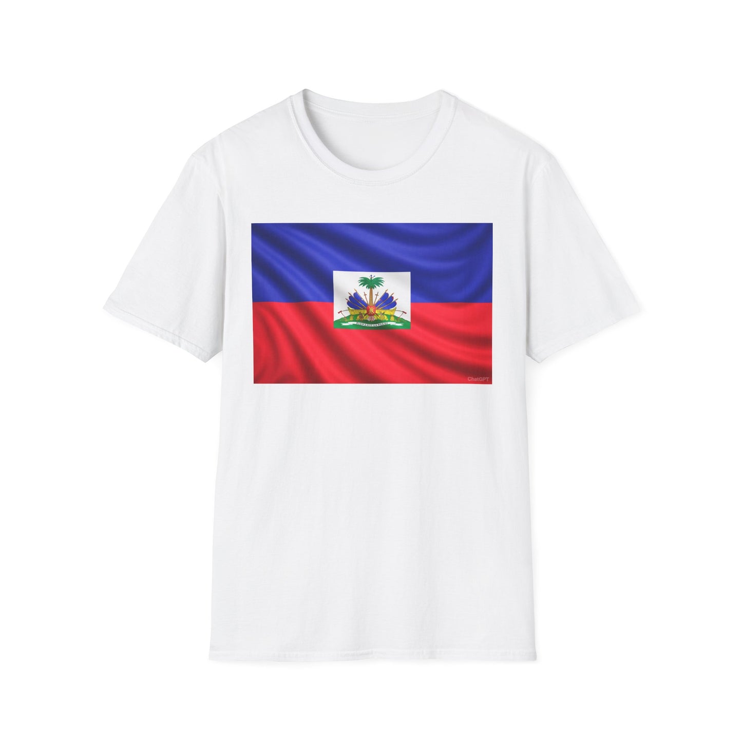 Floating Haitian Flag T-Shirt
