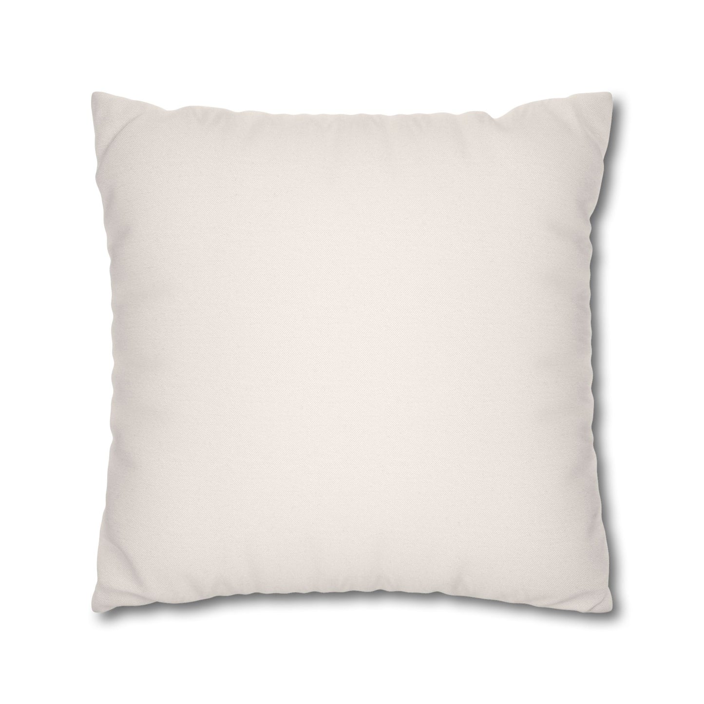 Spun Polyester Square Pillowcase