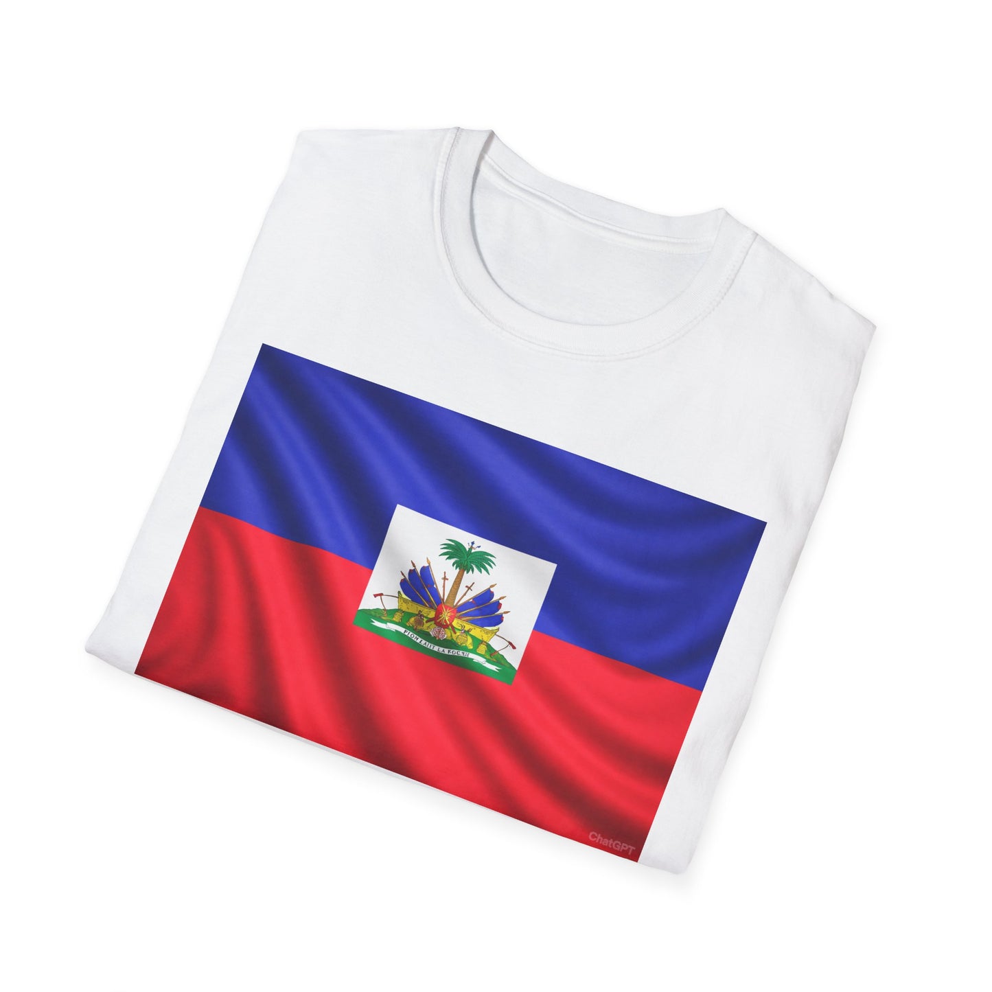 Floating Haitian Flag T-Shirt