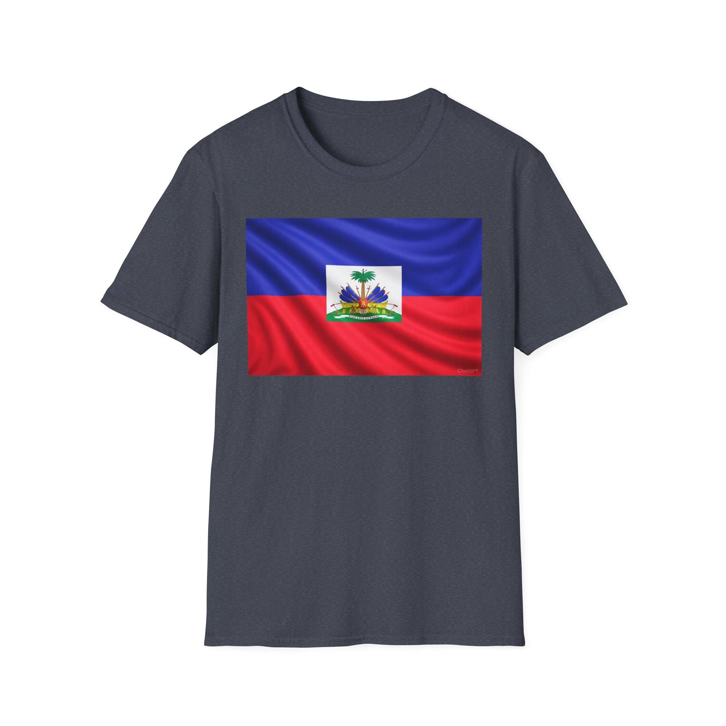 Floating Haitian Flag T-Shirt