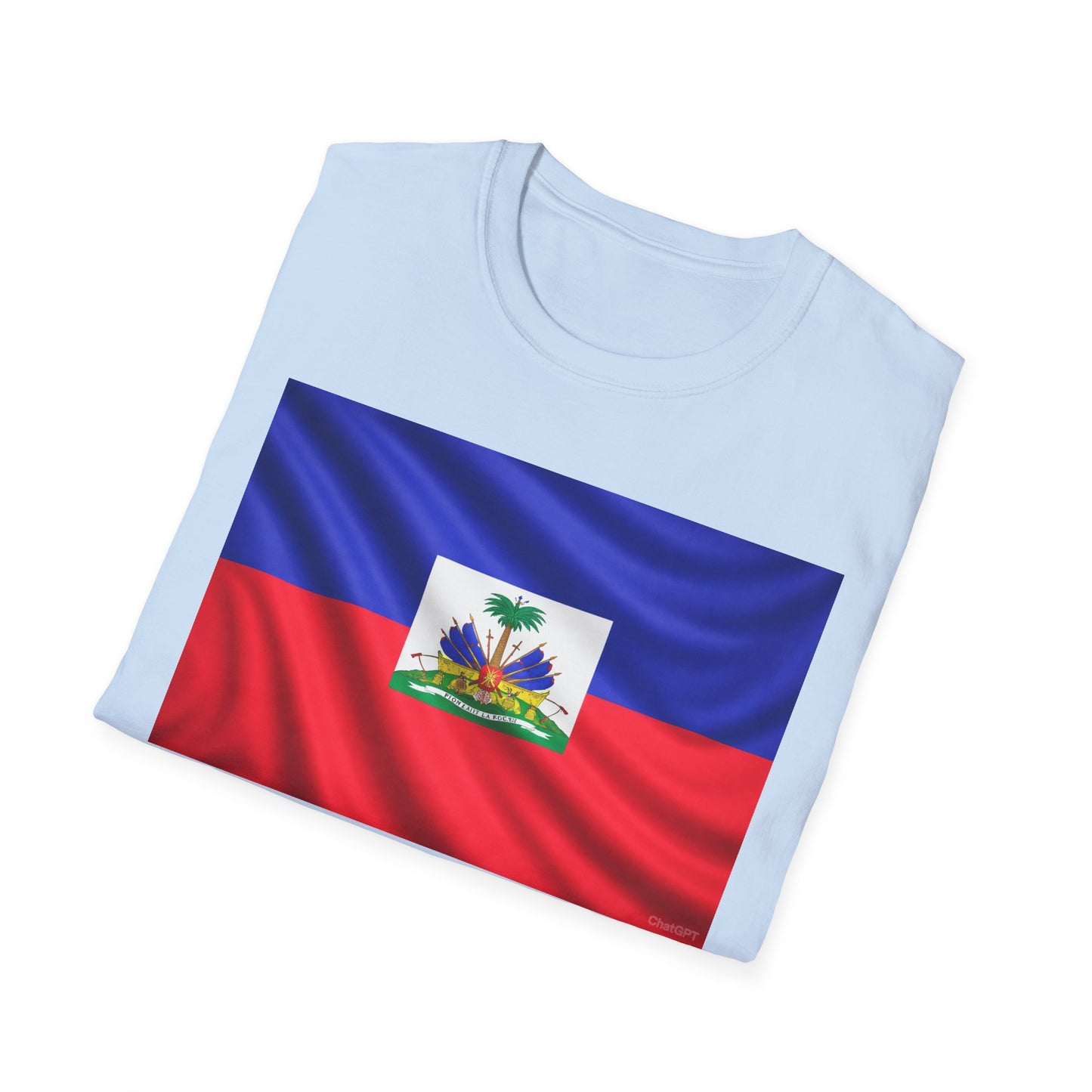 Floating Haitian Flag T-Shirt