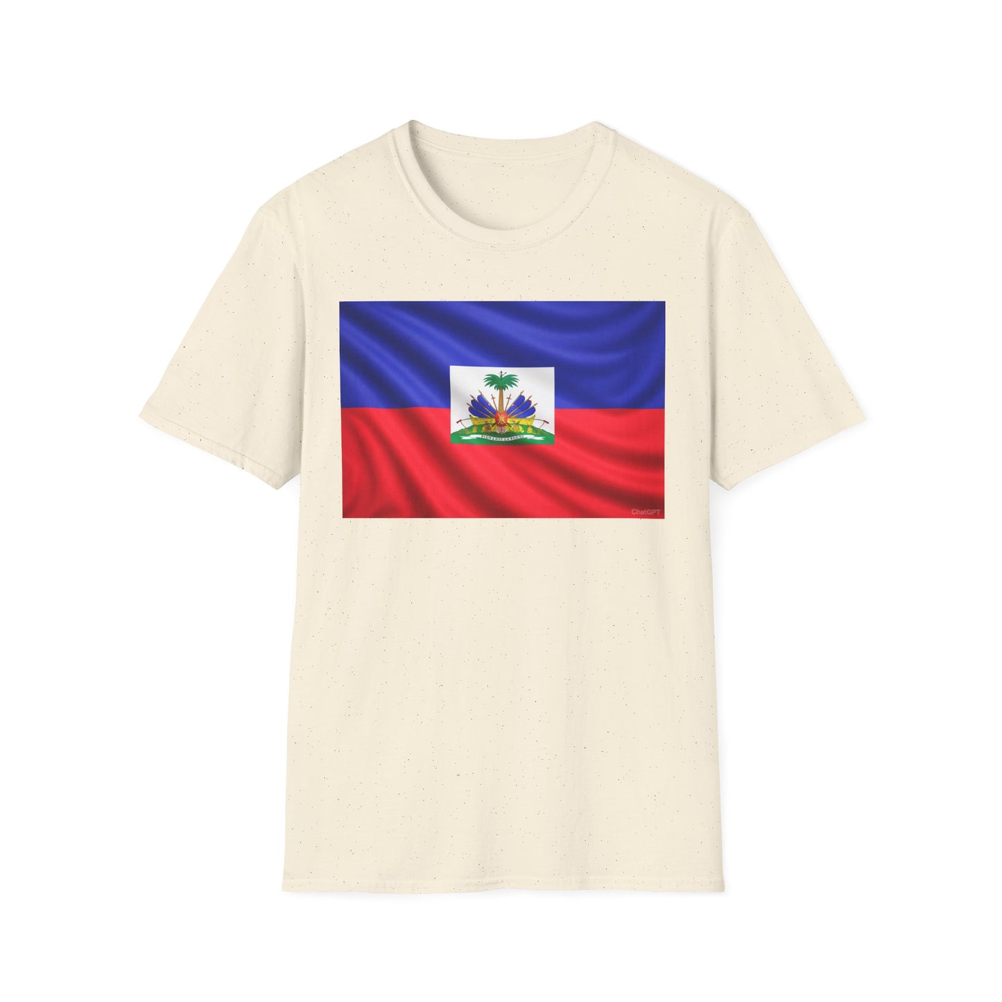 Floating Haitian Flag T-Shirt