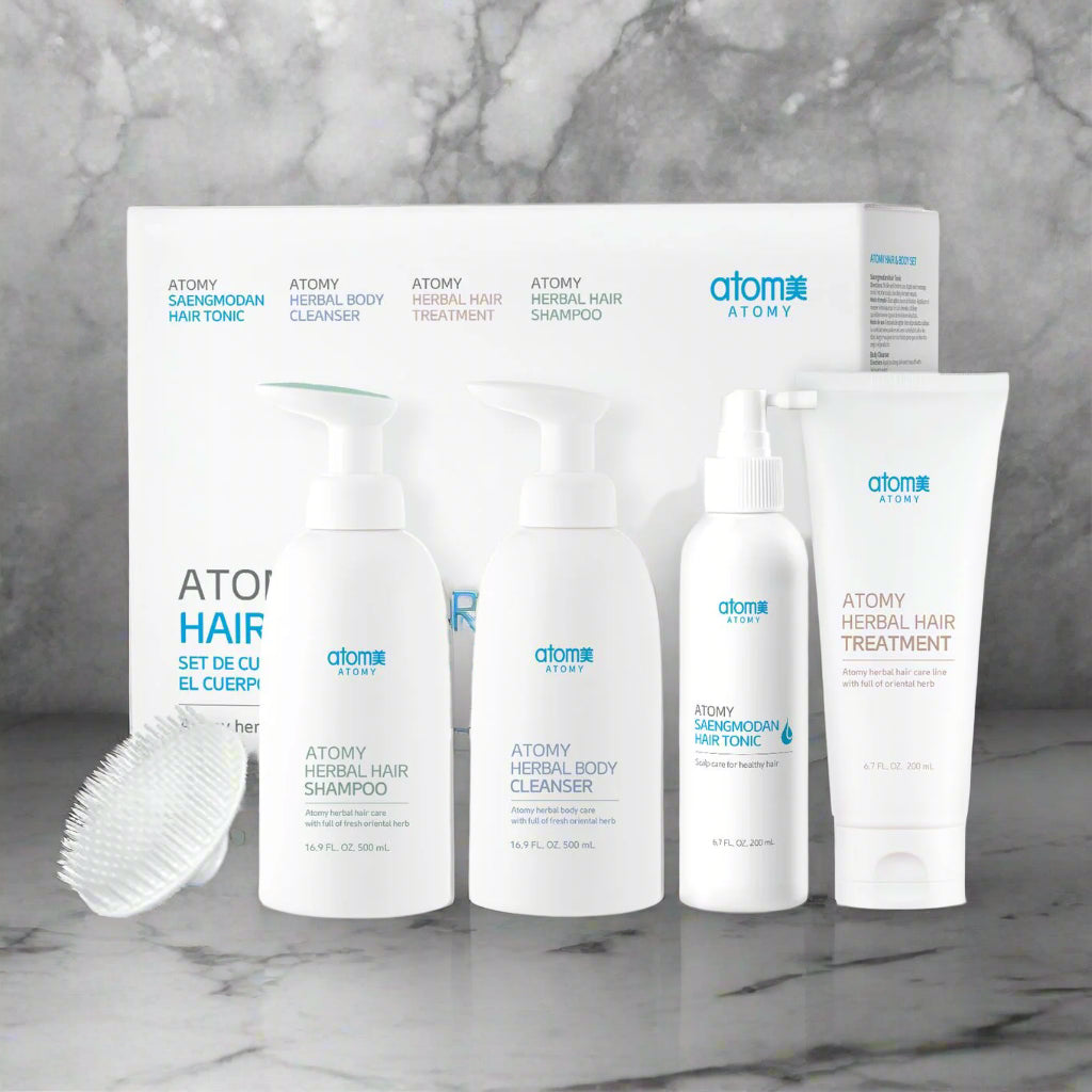 CONJUNTO PARA CABELLO Y CUERPO