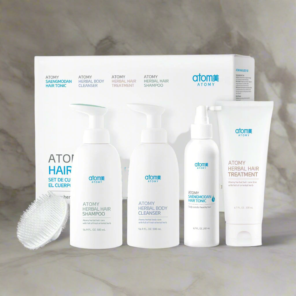 CONJUNTO PARA CABELLO Y CUERPO