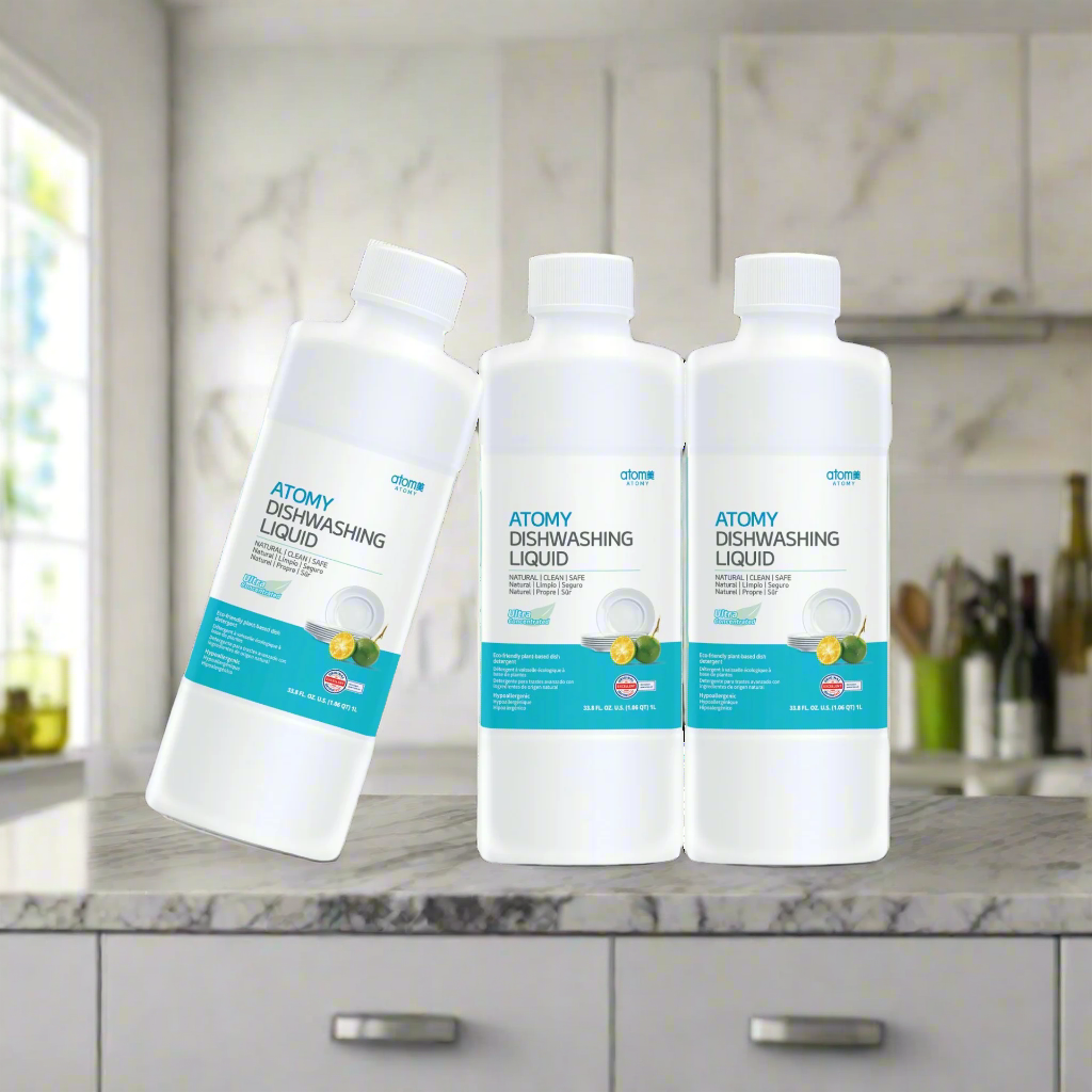 JUEGO DE DETERGENTE LÍQUIDO PARA LAVAVAJILLAS